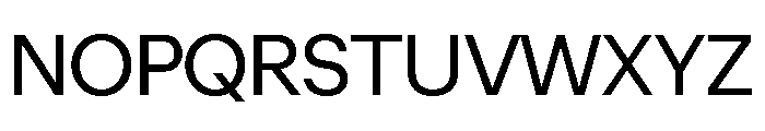 ReplaceSans0.012M Regular Font UPPERCASE