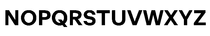 ReplaceSans0.012S Bold Font UPPERCASE