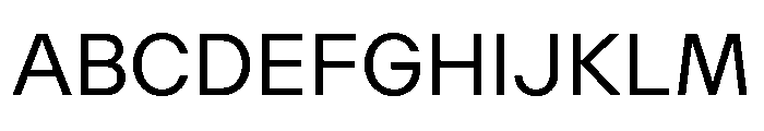 ReplaceSans0.012S Regular Font UPPERCASE