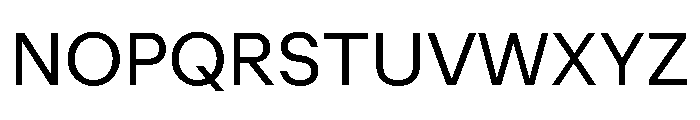 ReplaceSans0.012S Regular Font UPPERCASE