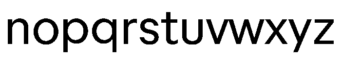 ReplaceSans0.012S Regular Font LOWERCASE