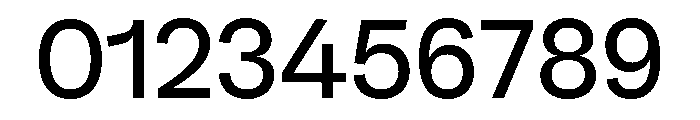 Reply Regular Font OTHER CHARS