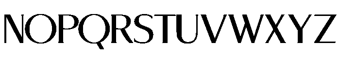 ReservoirPlaque GlyphicBold Font UPPERCASE