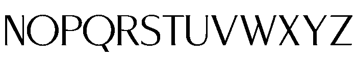 ReservoirPlaque GlyphicRegular Font UPPERCASE