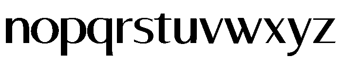 ReservoirPlaque SansBold Font LOWERCASE