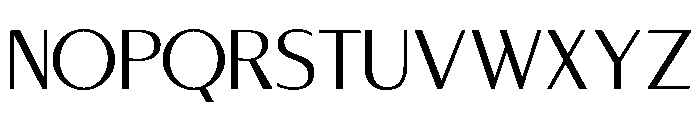 ReservoirPlaque SansRegular Font UPPERCASE