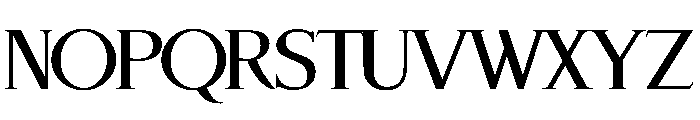 ReservoirPlaque SerifBold Font UPPERCASE