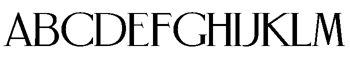 ReservoirPlaque SerifRegular Font UPPERCASE
