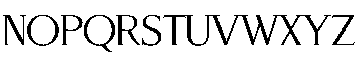 ReservoirPlaque SerifRegular Font UPPERCASE