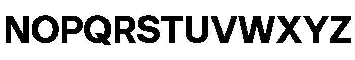 ResidenzGrotesk Bold Font UPPERCASE