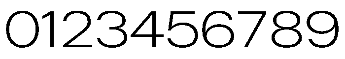 ResidenzGrotesk LightExtraWide Instance Font OTHER CHARS