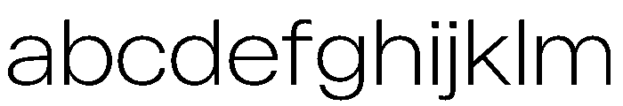 ResidenzGrotesk LightWide Instance FONT