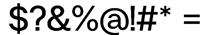 ResidenzGrotesk Medium Instance Font OTHER CHARS