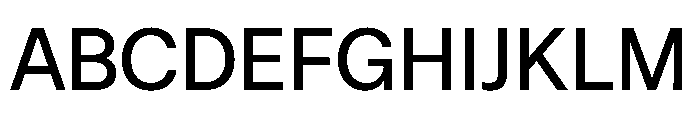 ResidenzGrotesk Medium Font UPPERCASE