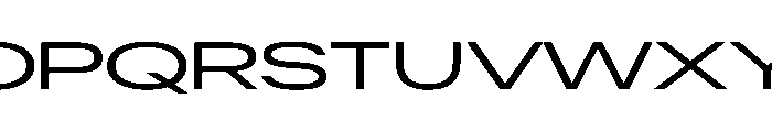 ResidenzGrotesk MediumExpanded Instance Font UPPERCASE