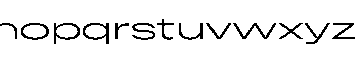 ResidenzGrotesk RegularExpanded Instance Font LOWERCASE