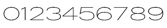 ResidenzGrotesk ThinExpanded Instance Font OTHER CHARS