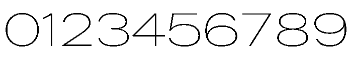 ResidenzGrotesk ThinExtended Instance Font OTHER CHARS