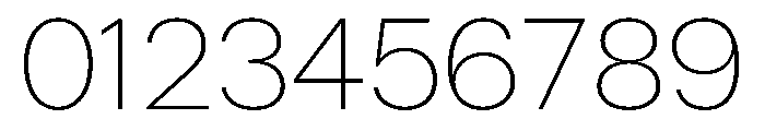 ResidenzGrotesk ThinWide Instance Font OTHER CHARS