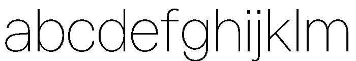 ResidenzGrotesk Thin FONT