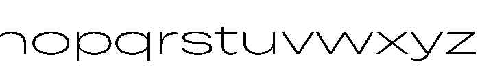 ResidenzGroteskExpanded LightExpanded Font LOWERCASE