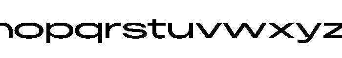 ResidenzGroteskExpanded SemiBoldExpanded Font LOWERCASE