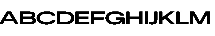 ResidenzGroteskExtended BoldExtended Font UPPERCASE