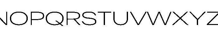 ResidenzGroteskExtended LightExtended Font UPPERCASE