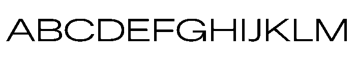 ResidenzGroteskExtended RegularExtended Font UPPERCASE