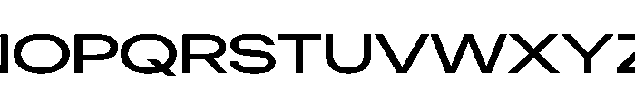 ResidenzGroteskExtended SemiBoldExtended Font UPPERCASE