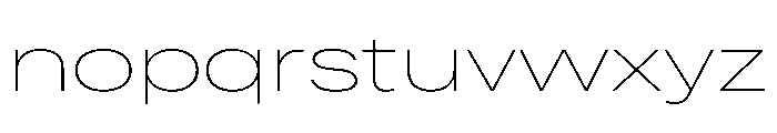 ResidenzGroteskExtended ThinExtended Font LOWERCASE
