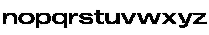 ResidenzGroteskExtraWide BoldExtraWide Font LOWERCASE