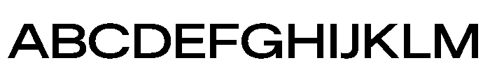 ResidenzGroteskExtraWide SemiBoldExtraWide Font UPPERCASE