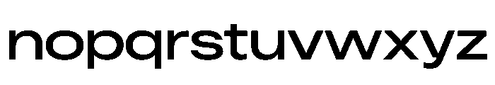 ResidenzGroteskExtraWide SemiBoldExtraWide Font LOWERCASE