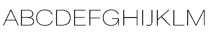 ResidenzGroteskExtraWide ThinExtraWide Font UPPERCASE