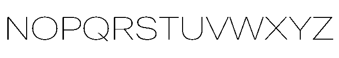 ResidenzGroteskExtraWide ThinExtraWide Font UPPERCASE