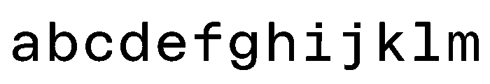ResidenzGroteskMono MonoMedium FONT
