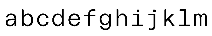 ResidenzGroteskMono MonoRegular Instance FONT
