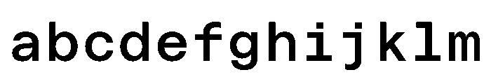 ResidenzGroteskMono MonoSemiBold FONT