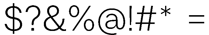 ResidenzGroteskText TextLight Instance Font OTHER CHARS