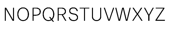 ResidenzGroteskText TextLight Instance Font UPPERCASE