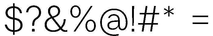 ResidenzGroteskText TextLight Font OTHER CHARS