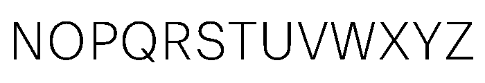 ResidenzGroteskText TextLight Font UPPERCASE