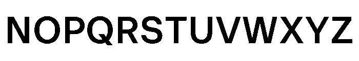 ResidenzGroteskText TextSemiBold Instance Font UPPERCASE