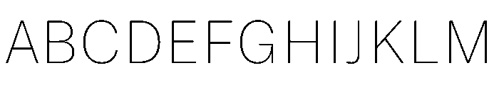 ResidenzGroteskText TextThin Instance Font UPPERCASE