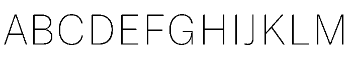 ResidenzGroteskText TextThin Font UPPERCASE