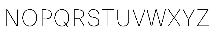 ResidenzGroteskText TextThin Font UPPERCASE
