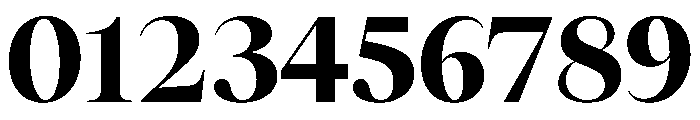 ResidenzSerif BoldLarge Instance Font OTHER CHARS