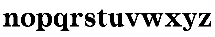 ResidenzSerif BoldSmall Instance Font LOWERCASE