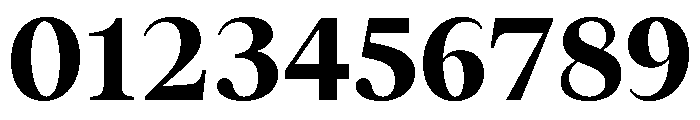 ResidenzSerif BoldStandard Instance Font OTHER CHARS